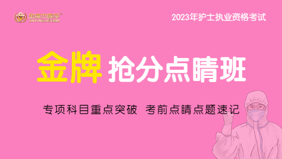 2023年护士资格金牌抢分点睛班