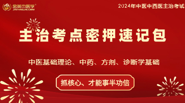 2024年中医主治考点密押速记包